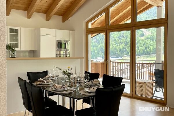 Impeccable 3-bed Duplex Penthouse in Saas-fee Genel