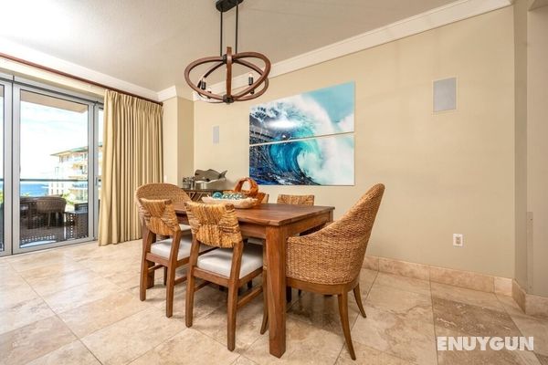 K B M Resorts- Hkh-529 Luxurious 3bd, Premium Finishes, Ocean Views and Whale Watching! Yerinde Yemek