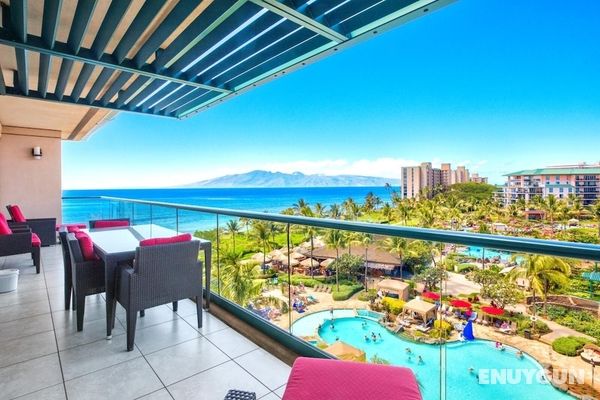 K B M Resorts- Hkh-603 Ocean-front 3bd Villa, Chefs Kitchen, Private Balcony, Remodeled! Öne Çıkan Resim