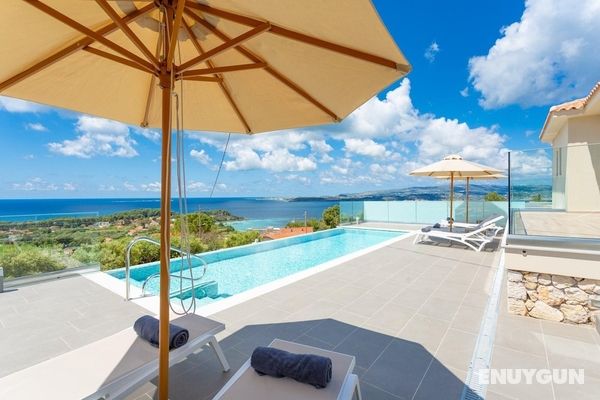 Villa Lassi Illios Large Private Pool Walk to Beach Sea Views A C Wifi - 3055 Öne Çıkan Resim