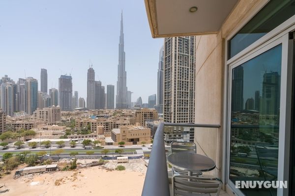 Lux BnB 2BD Amazing Burj View Dış Mekan