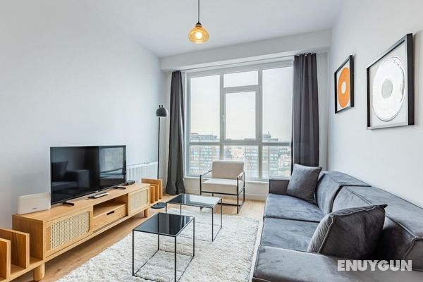 Modern Flat With Fantastic City View in Kadikoy Öne Çıkan Resim