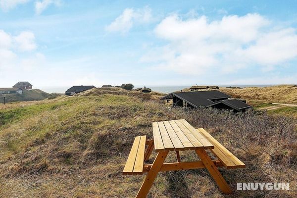 Modern Holiday Home in Hirtshals Jutland With Sauna Oda Manzaraları