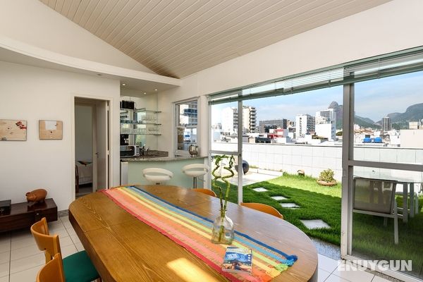 Penthouse for Couples With Incredible Views in Ipanema Cavirio Mqc502 Öne Çıkan Resim