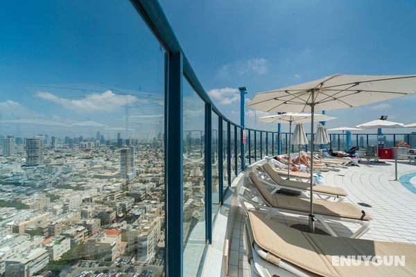 Sea View Luxury W Balcony- Hayarkon 78 Öne Çıkan Resim