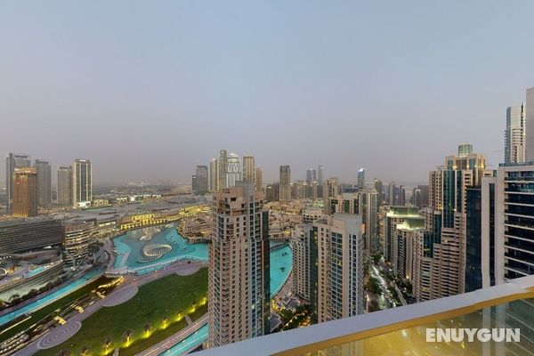 SuperHost - Family-Size Apartment With Full Burj Khalifa View Dış Mekan