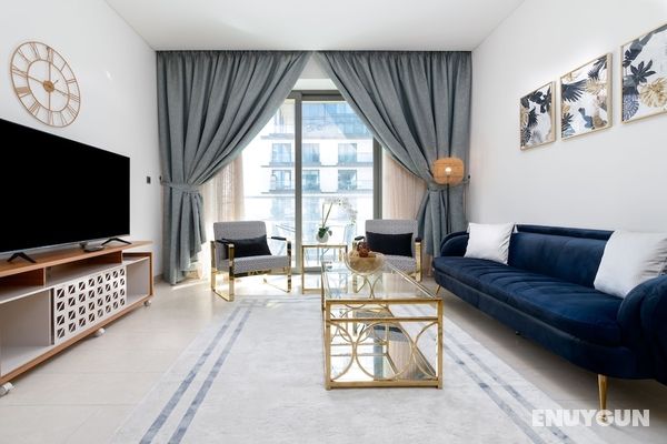 SuperHost - Spacious Apartment With Balcony In Sobha Hartland Öne Çıkan Resim