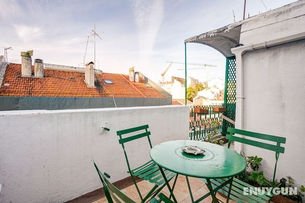 Apartment Terrace in the Heart of Lisbon Öne Çıkan Resim