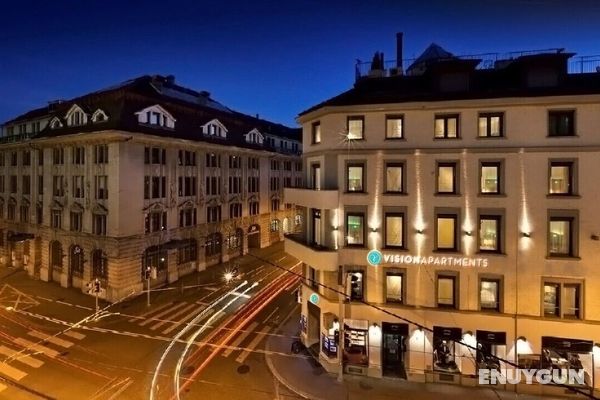 VISIONAPARTMENTS Zurich Hotel Flemings Dış Mekan