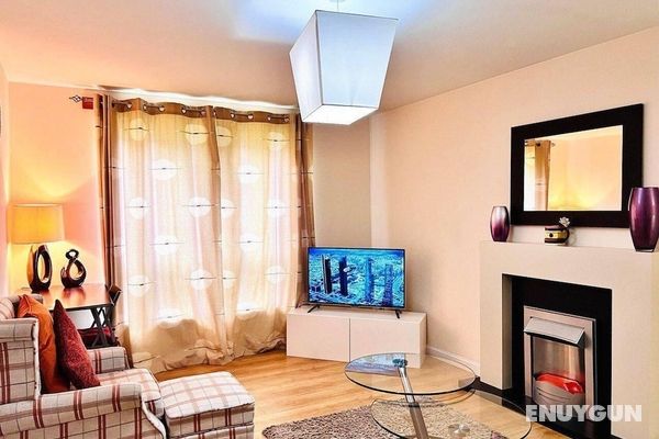 Warm City View 2-bed Apartment in Aberdeen Öne Çıkan Resim