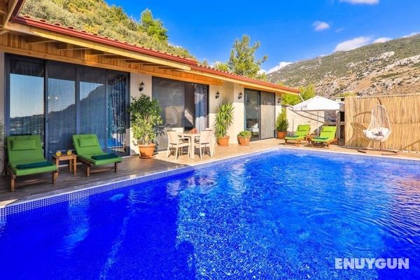 Villa With Pool and Jacuzzi in Kalkan Öne Çıkan Resim