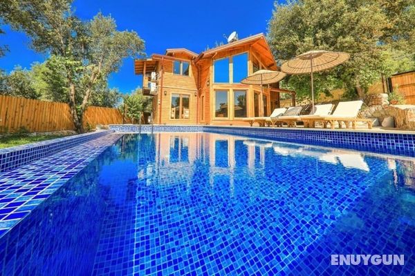 Villa With Pool Surrounded by Nature in Kas Öne Çıkan Resim