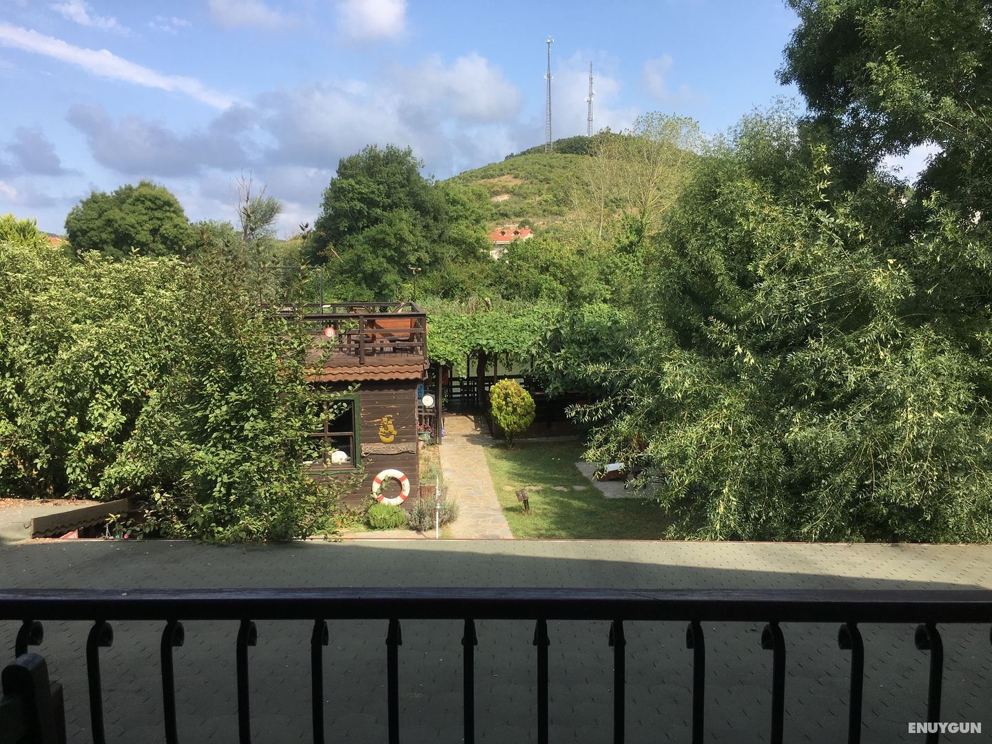 Room with Balcony and Garden View