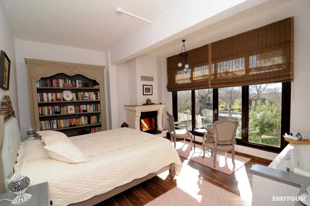 Deluxe Room with Jacuzzi and Fireplace, River View