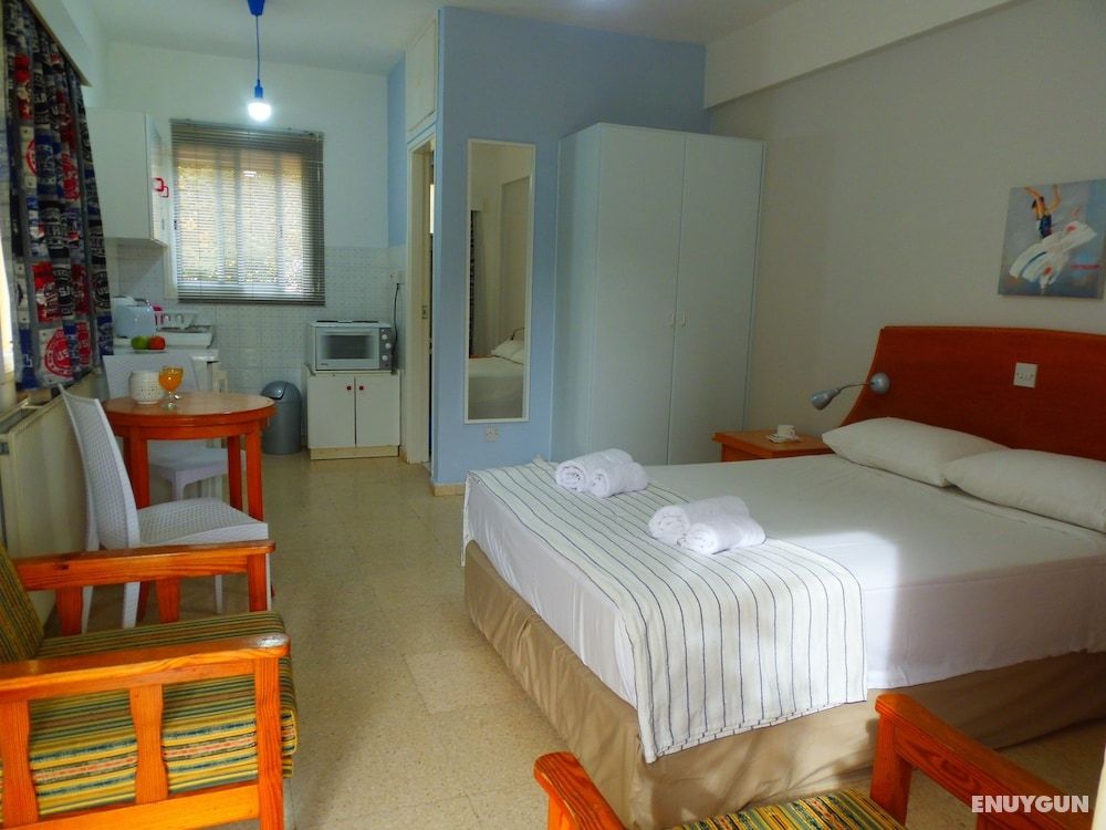 Studio, 1 Double Bed, Garden View