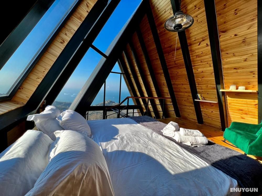Bungalow with Sea and Nature View, Fireplace and Jacuzzi