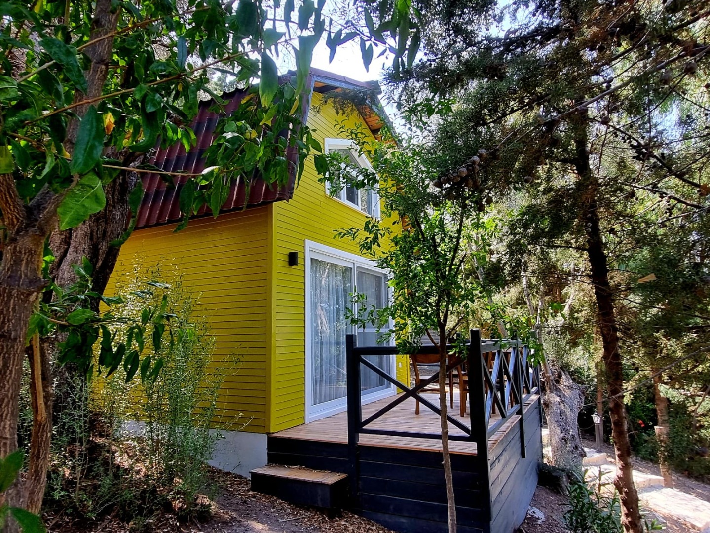 Yellow Tiny House