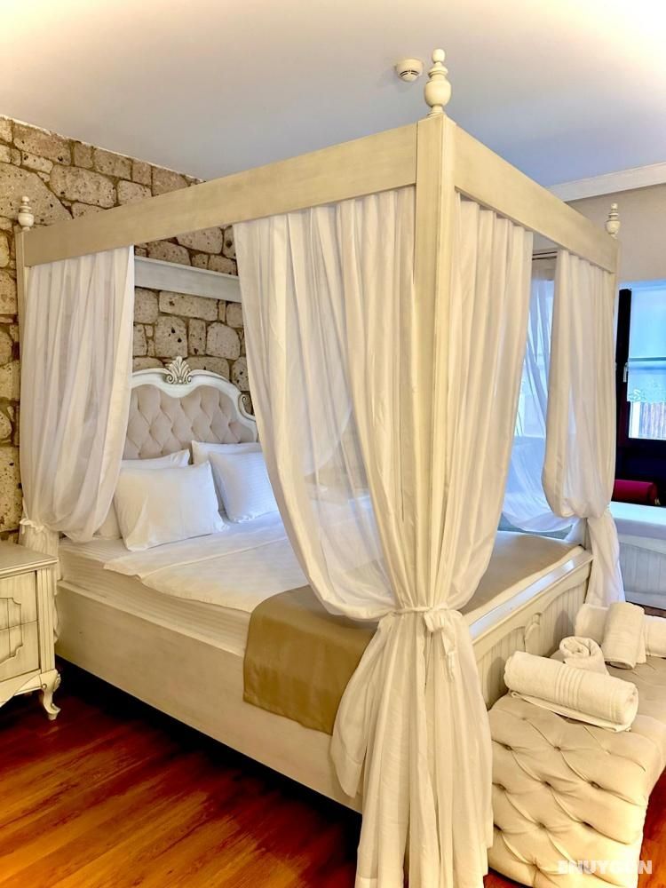 Stone Room with Bay Window