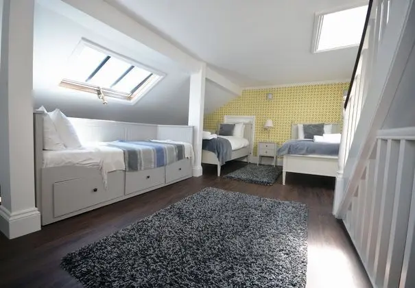 Panoramic Çatı Katı Süiti (Penthouse), Birden Çok Yatak, Mutfak, Deniz Manzaralı (Captain Scott)