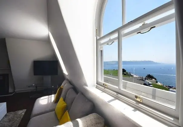 Panoramic Çatı Katı Süiti (Penthouse), Birden Çok Yatak, Mutfak, Deniz Manzaralı (Captain Scott)