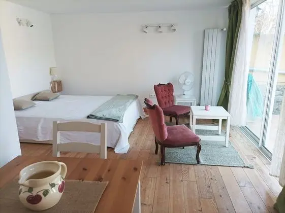 Comfort Stüdyo, Küçük Mutfak, Bahçe Manzaralı