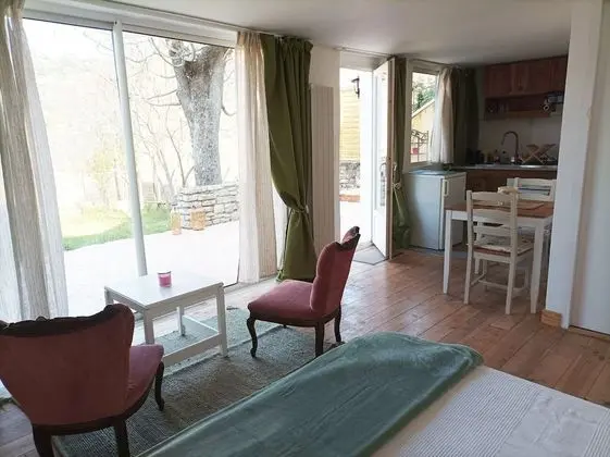 Comfort Stüdyo, Küçük Mutfak, Bahçe Manzaralı