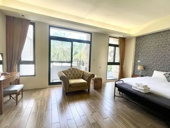 Deluxe Dört Kişilik Oda, Sıcak Su Havuzu