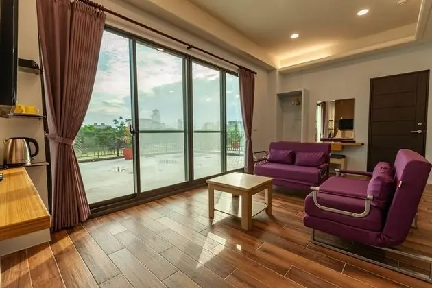 Business Dört Kişilik Oda, Balkon