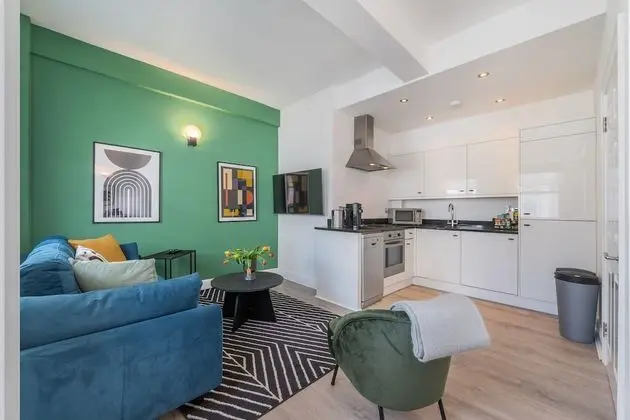 City Apart Daire, 1 Çift Kişilik Yatak ve Çekyat, Küçük Mutfak