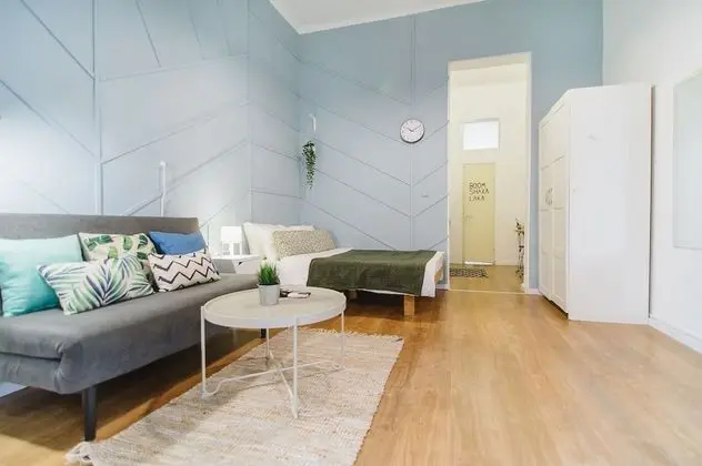 Studio with Kitchen and Balcony