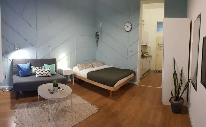 Studio with Kitchen and Balcony