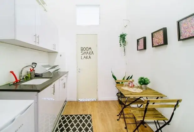 Studio with Kitchen and Balcony