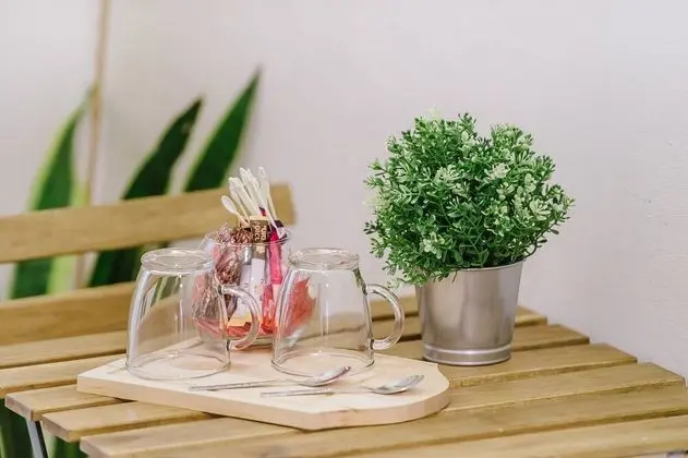 Studio with Kitchen and Balcony