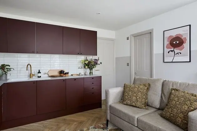 Design Apart Daire, 1 Yatak Odası, Sigara İçilmez, Mutfak