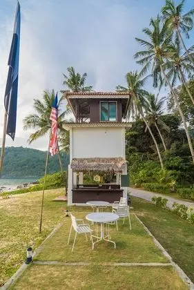 Deluxe Bungalov, 1 Büyük (Queen) Boy Yatak, Sigara İçilmez, Deniz Manzaralı