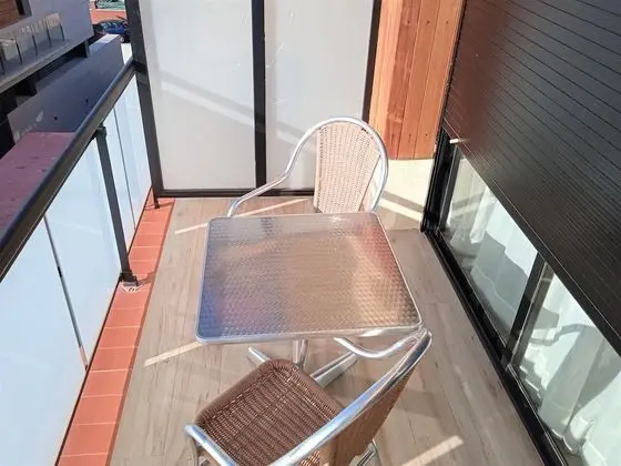 Tek Büyük Yataklı Oda, Teras