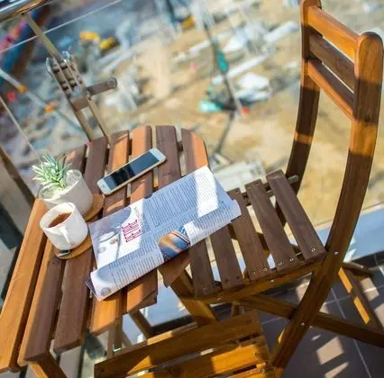 Oda, Balkon, Kısmi Deniz Manzaralı ( 1 King)