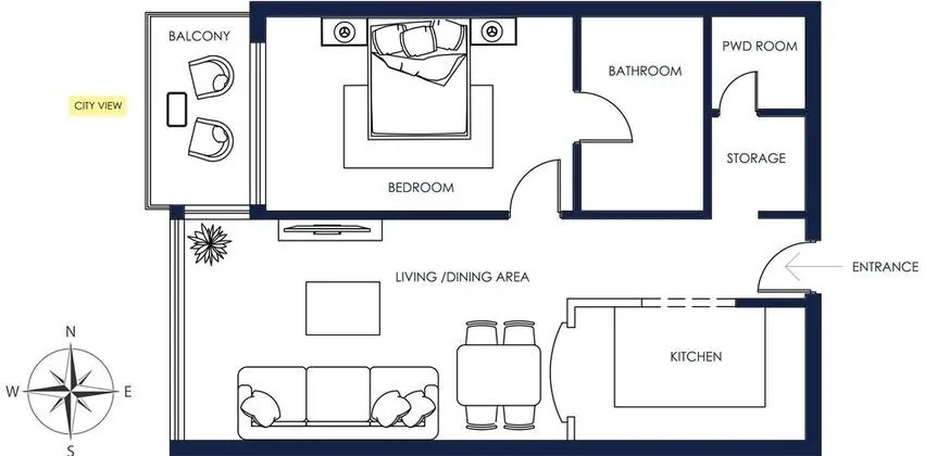 Deluxe Apart Daire