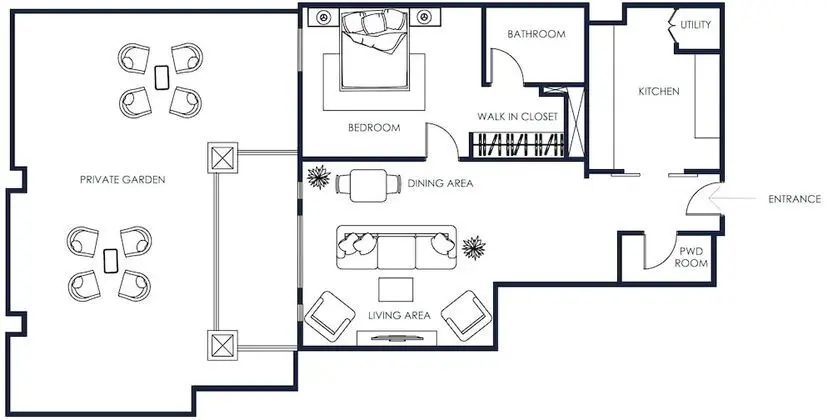 Deluxe Apart Daire