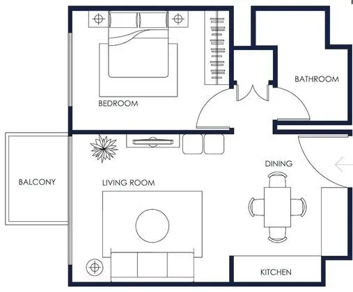 Deluxe Apart Daire