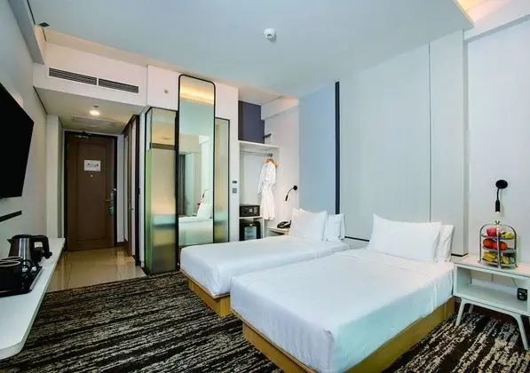 Deluxe Tek Büyük veya İki Ayrı Yataklı Oda, 1 Yatak Odası, Şehir Manzaralı