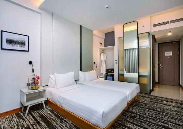 Deluxe Tek Büyük veya İki Ayrı Yataklı Oda, 1 Yatak Odası, Teras