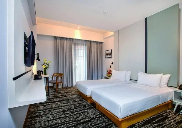 Deluxe Tek Büyük veya İki Ayrı Yataklı Oda, 1 Yatak Odası, Teras