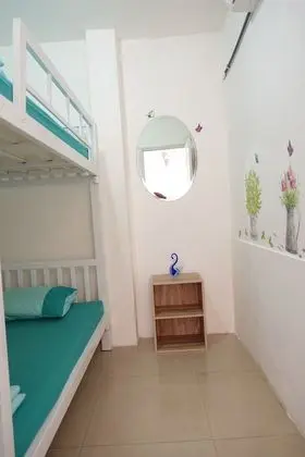 Small room Bunk with shared bathroom - no window