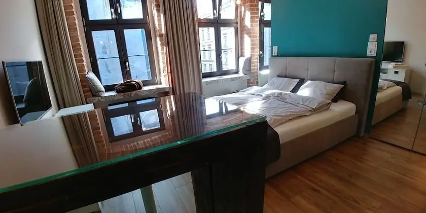 Design Stüdyo Süit, 1 Büyük (Queen) Boy Yatak, Şehir Manzaralı