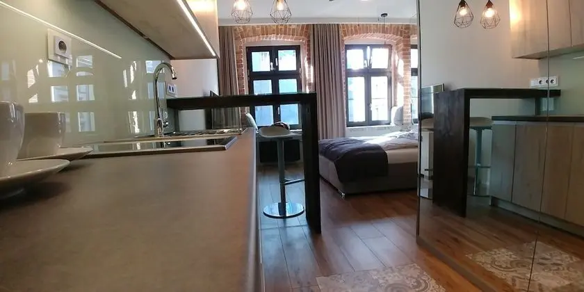 Design Stüdyo Süit, 1 Büyük (Queen) Boy Yatak, Şehir Manzaralı