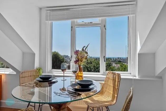 Luxury Apart Daire, Özel Banyo, Deniz Manzaralı (The Penthouse)