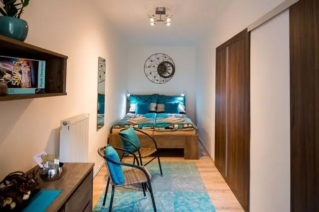 Comfort Apart Daire, 1 Yatak Odası, Teras, Bahçeli