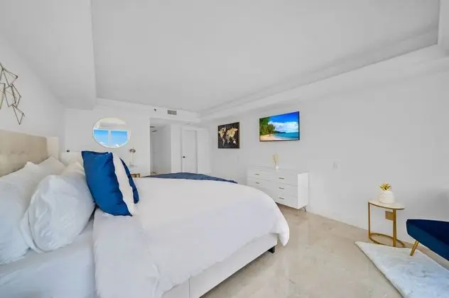 Deluxe Apart Daire, 2 Yatak Odası, Kısmi Deniz Manzarası (2 Bedrooms)