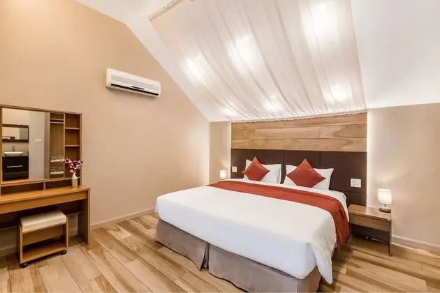 Deluxe Villa, 2 Yatak Odası, Havuz Manzaralı, Plaj Kenarı